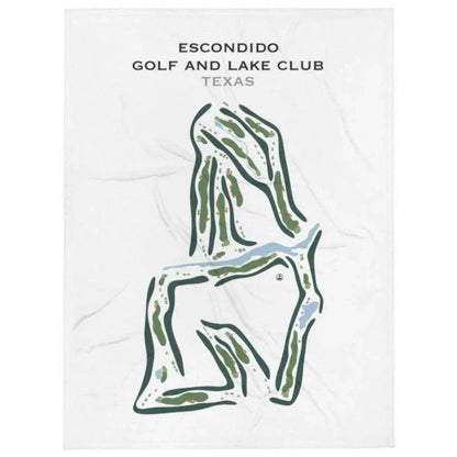 Escondido Golf & Lake Club, Texas - Printed Golf Course