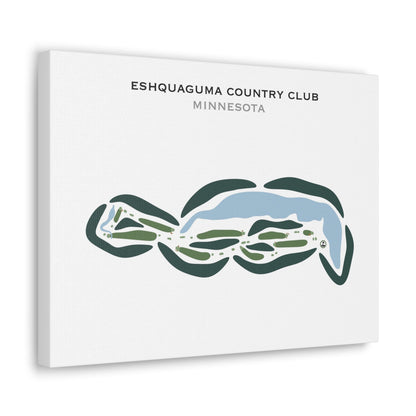Eshquaguma Country Club, Minnesota - Printed Golf Courses
