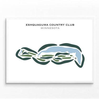 Eshquaguma Country Club, Minnesota - Printed Golf Courses
