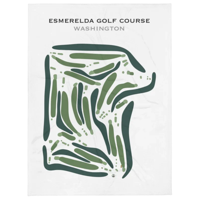 Esmeralda Golf Course, Washington - Printed Golf Course