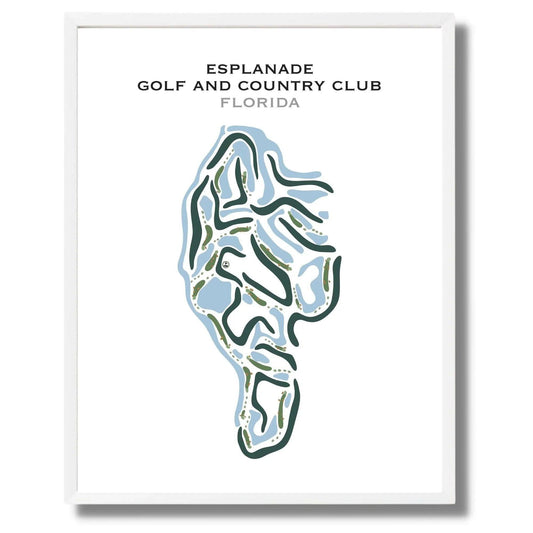 Esplanade Golf and Country, Florida - Printed Golf Courses