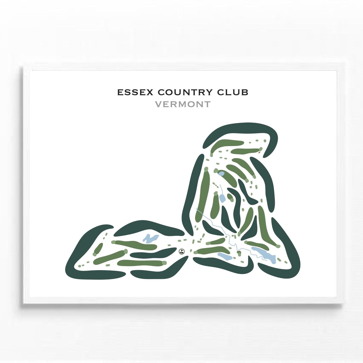 Essex Country Club, Vermont - Printed Golf Courses
