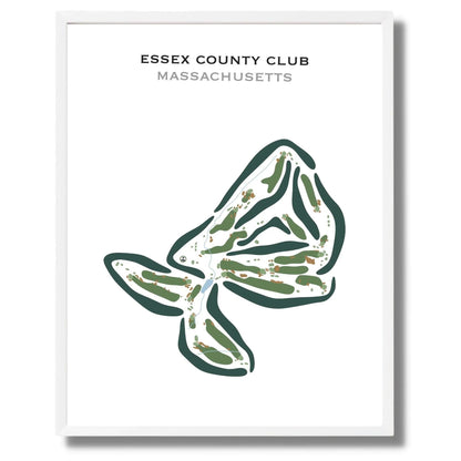 Essex County Club, Massachusetts - Printed Golf Courses