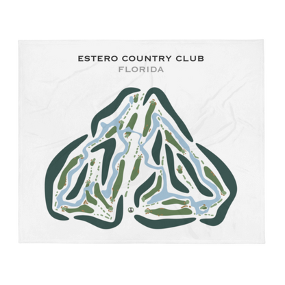 Estero Country Club, Florida - Printed Golf Courses