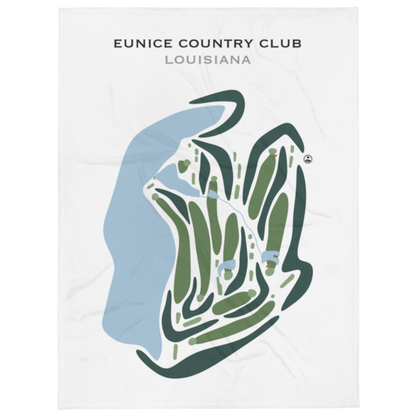 Eunice Country Club, Louisiana - Printed Golf Courses
