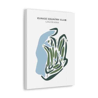 Eunice Country Club, Louisiana - Printed Golf Courses