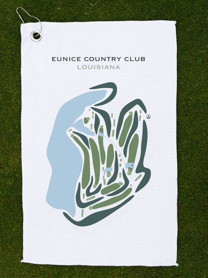 Eunice Country Club, Louisiana - Printed Golf Courses