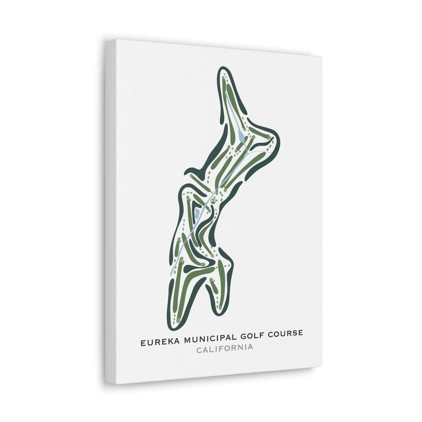 Eureka Municipal Golf Course, California - Printed Golf Courses