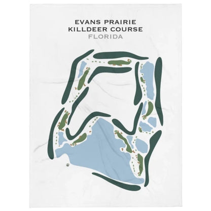 Evans Prairie Country Club, Killdeer Course, Florida - Printed Golf Course