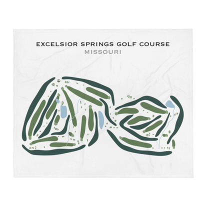 Excelsior Springs Golf Course, Missouri - Printed Golf Courses