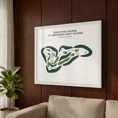 Executive Course at Sun Lakes Country Club, California - Printed Golf Courses