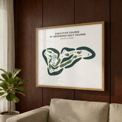 Executive Course at Sun Lakes Country Club, California - Printed Golf Courses