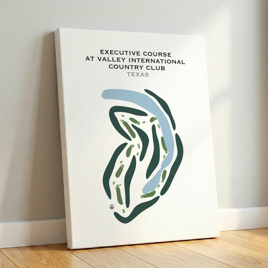 Executive at Valley International Country Club, Texas - Printed Golf Courses