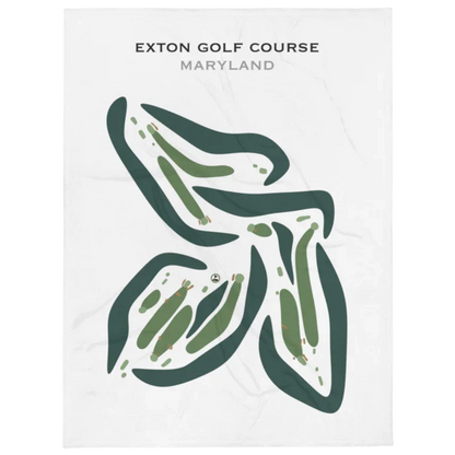 Exton Golf Course, Maryland - Printed Golf Courses