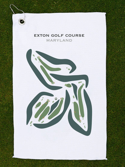 Exton Golf Course, Maryland - Printed Golf Courses