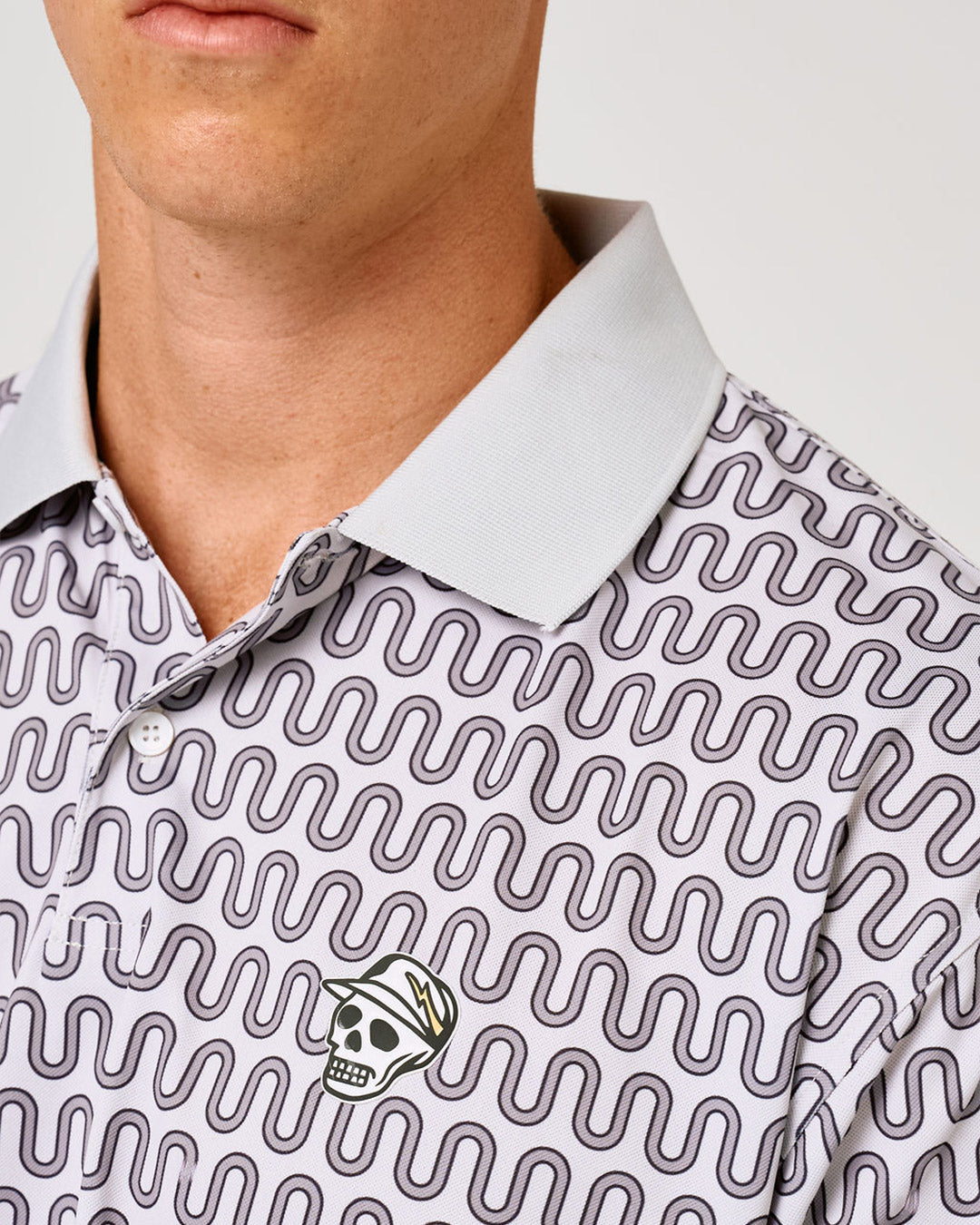 Disco Rodeo Polo - Bone