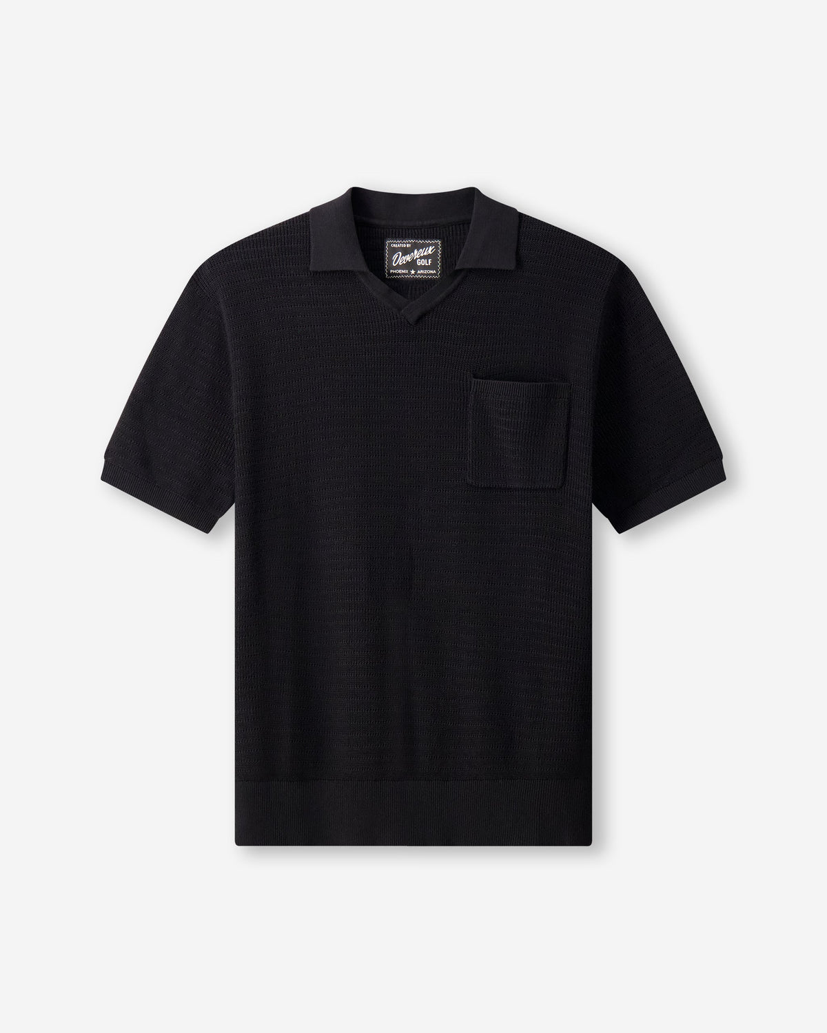 Phoenician Polo - Black