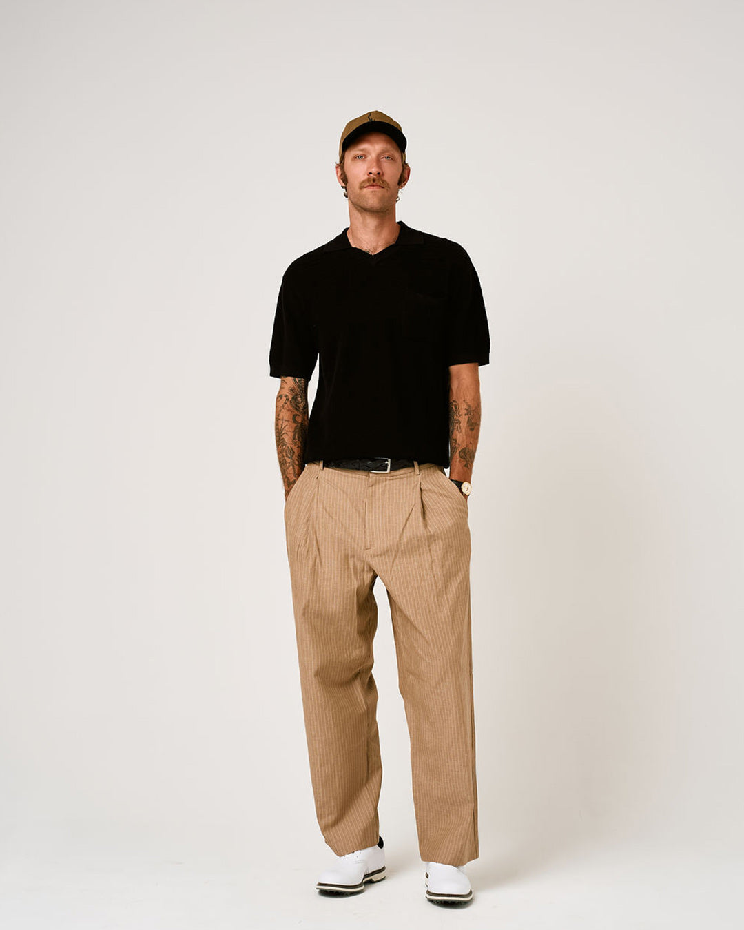 Phoenician Polo - Black