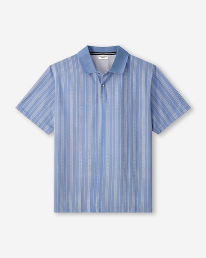 Homestead Men's Western Golf Polo – Sky