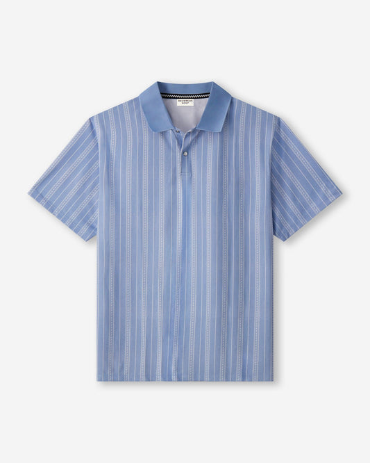 Homestead Men's Western Golf Polo – Sky