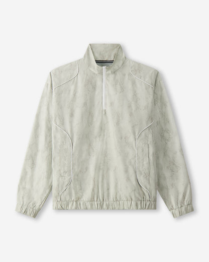 Pullover Piped QTR ZIP - Succulent Green