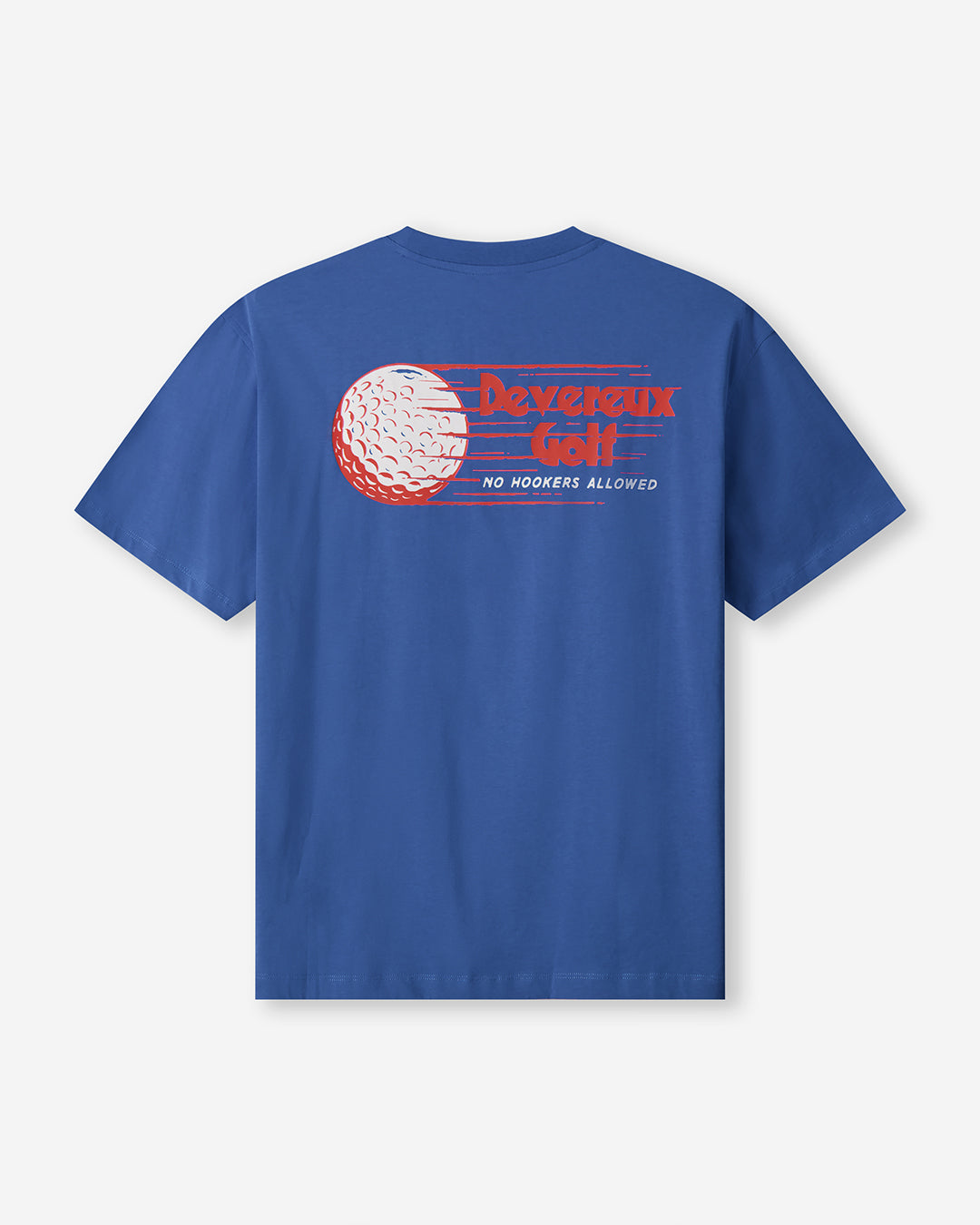 No Hookers Tee - Royal Blue