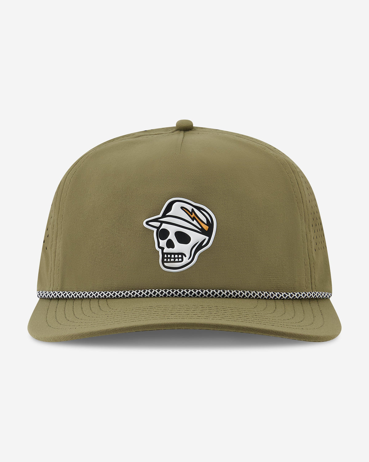 Skull Caddie Performance Rope Hat - Brindle