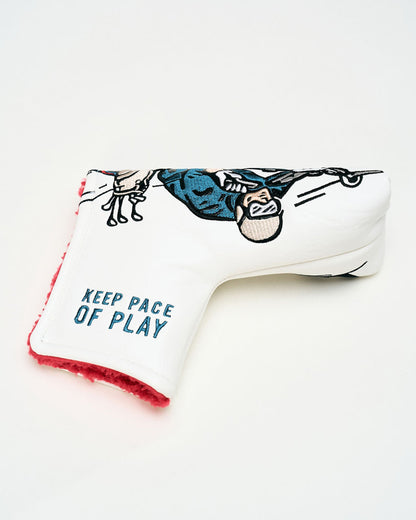 Sidecar Blade Putter Cover - Blue / White