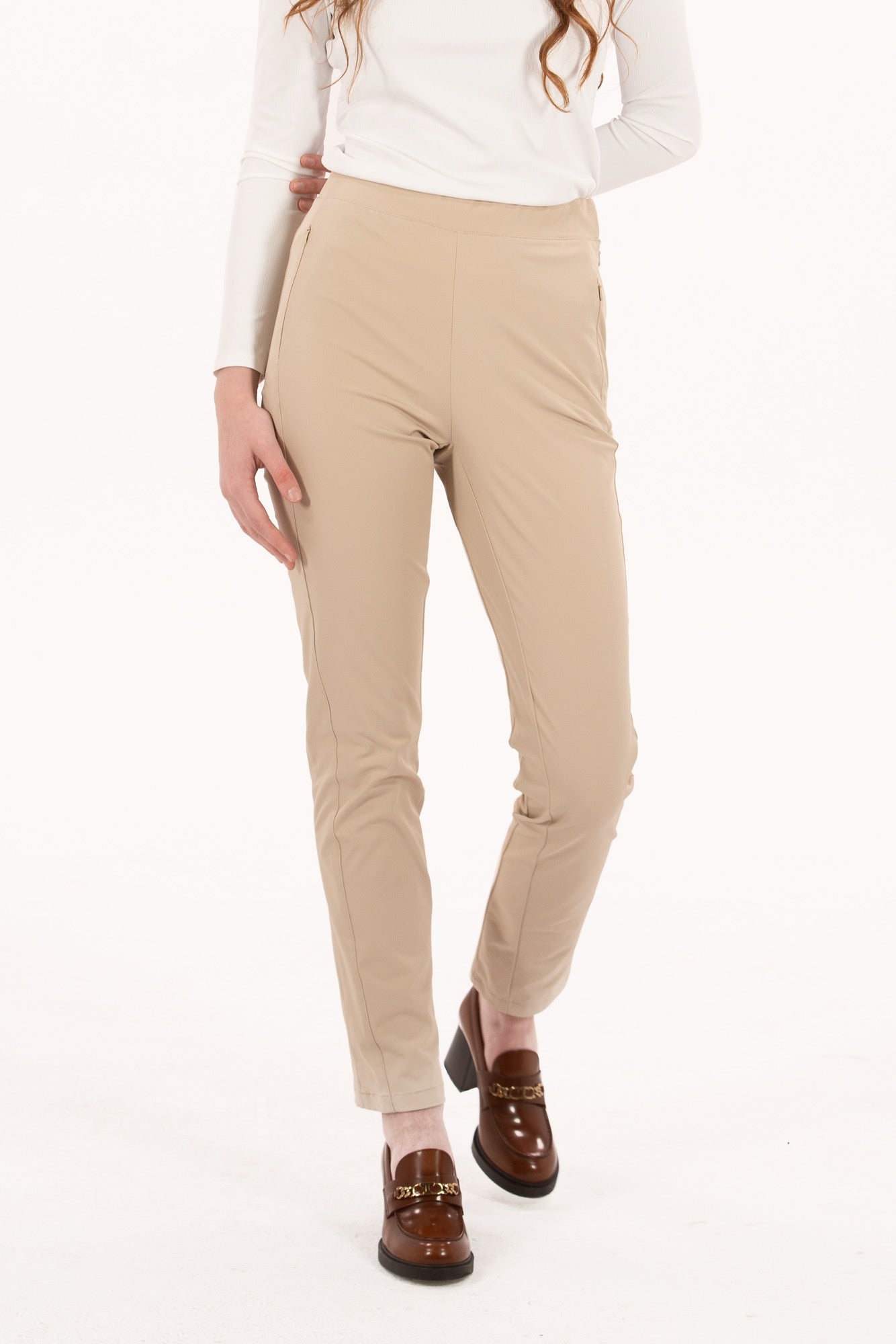 Slim Side Zip Pant