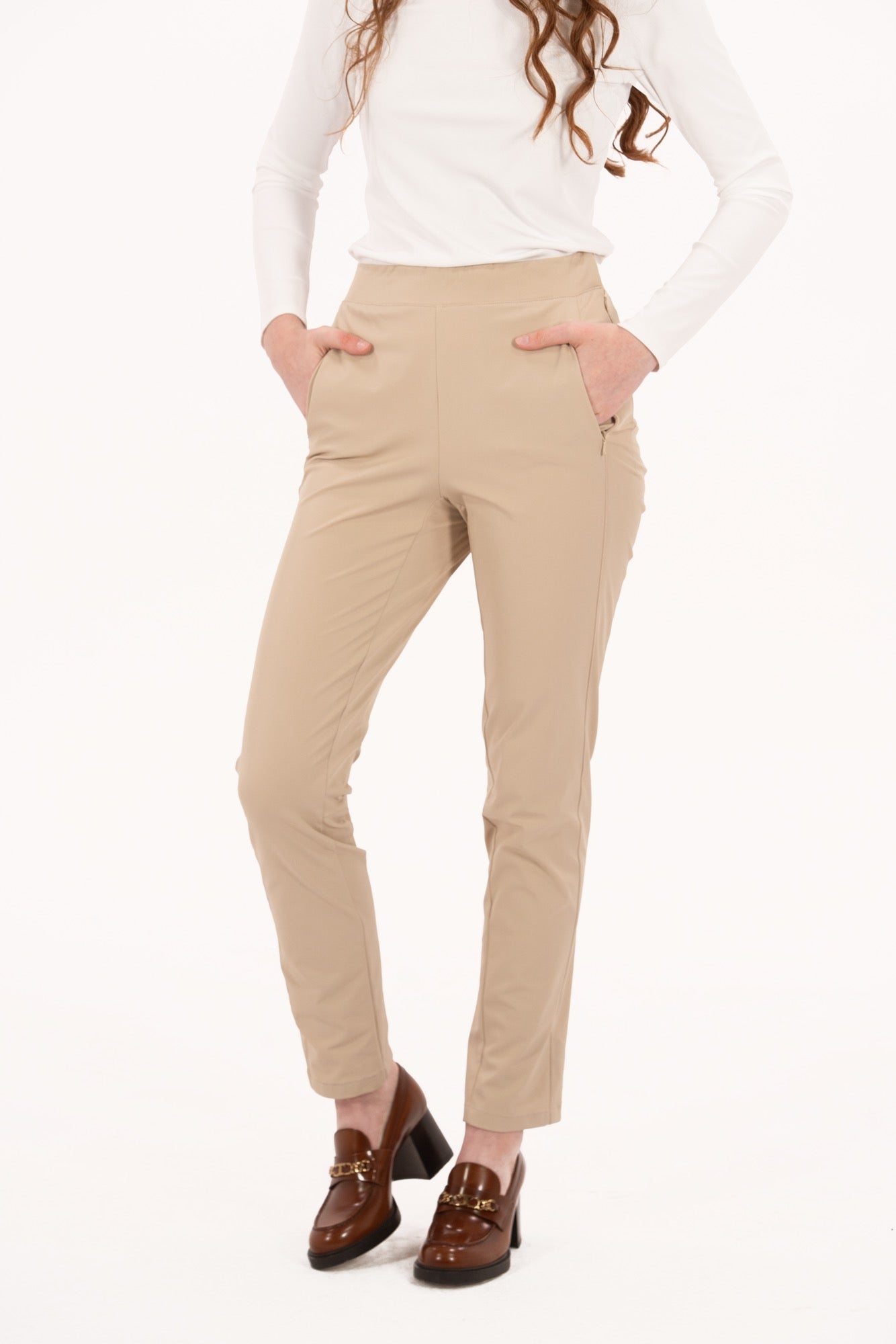 Slim Side Zip Pant