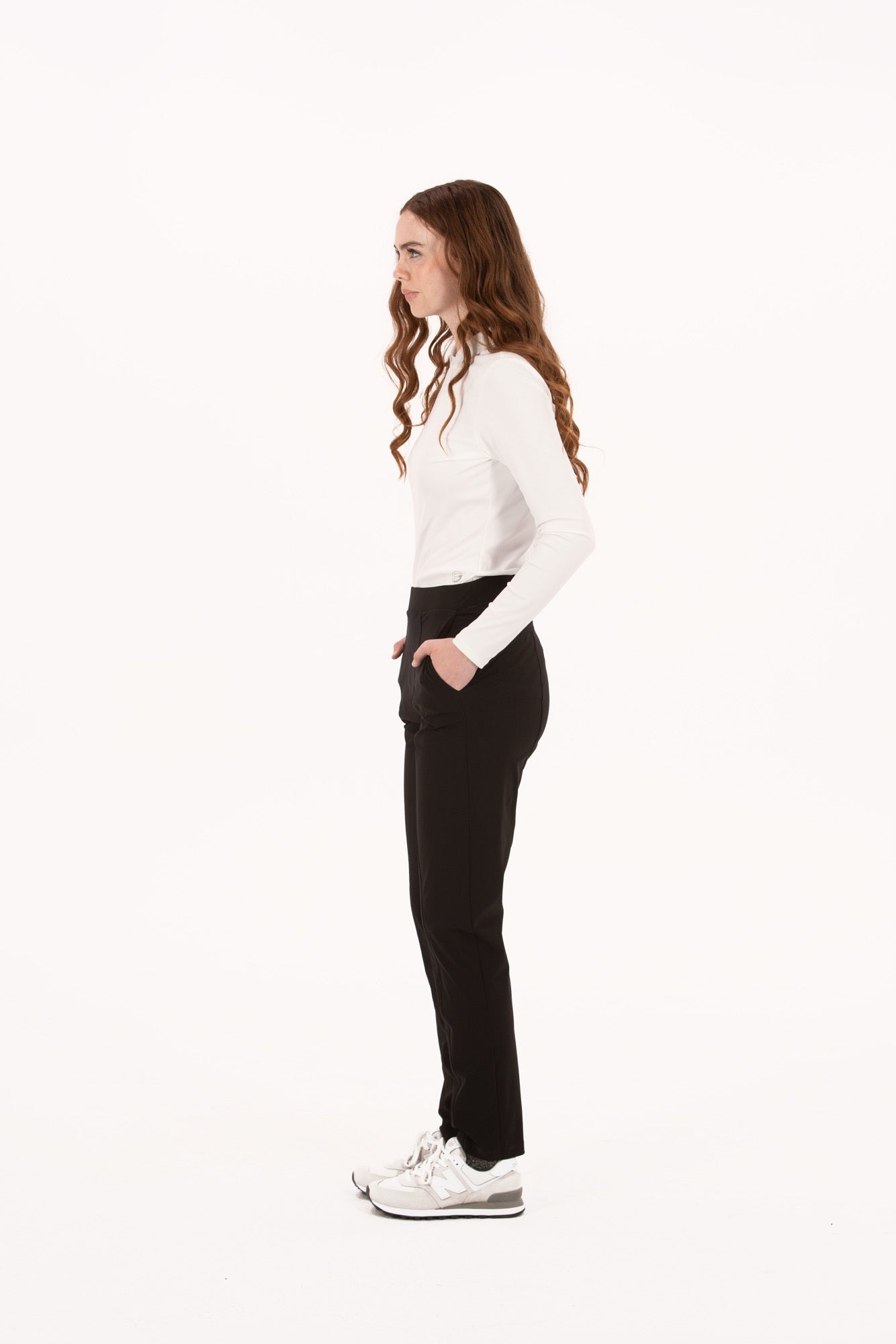 Slim Side Zip Pant