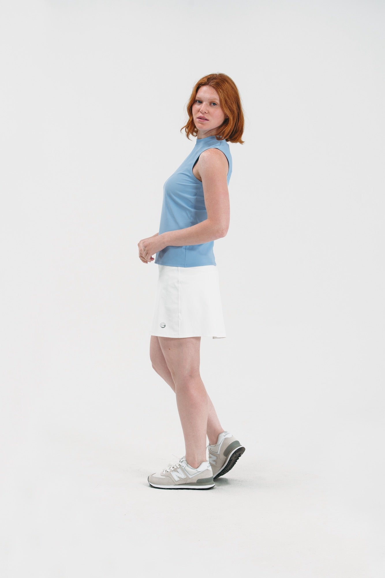 Rib SL Mock Neck Top