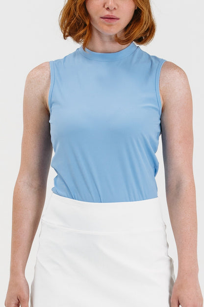 Rib SL Mock Neck Top