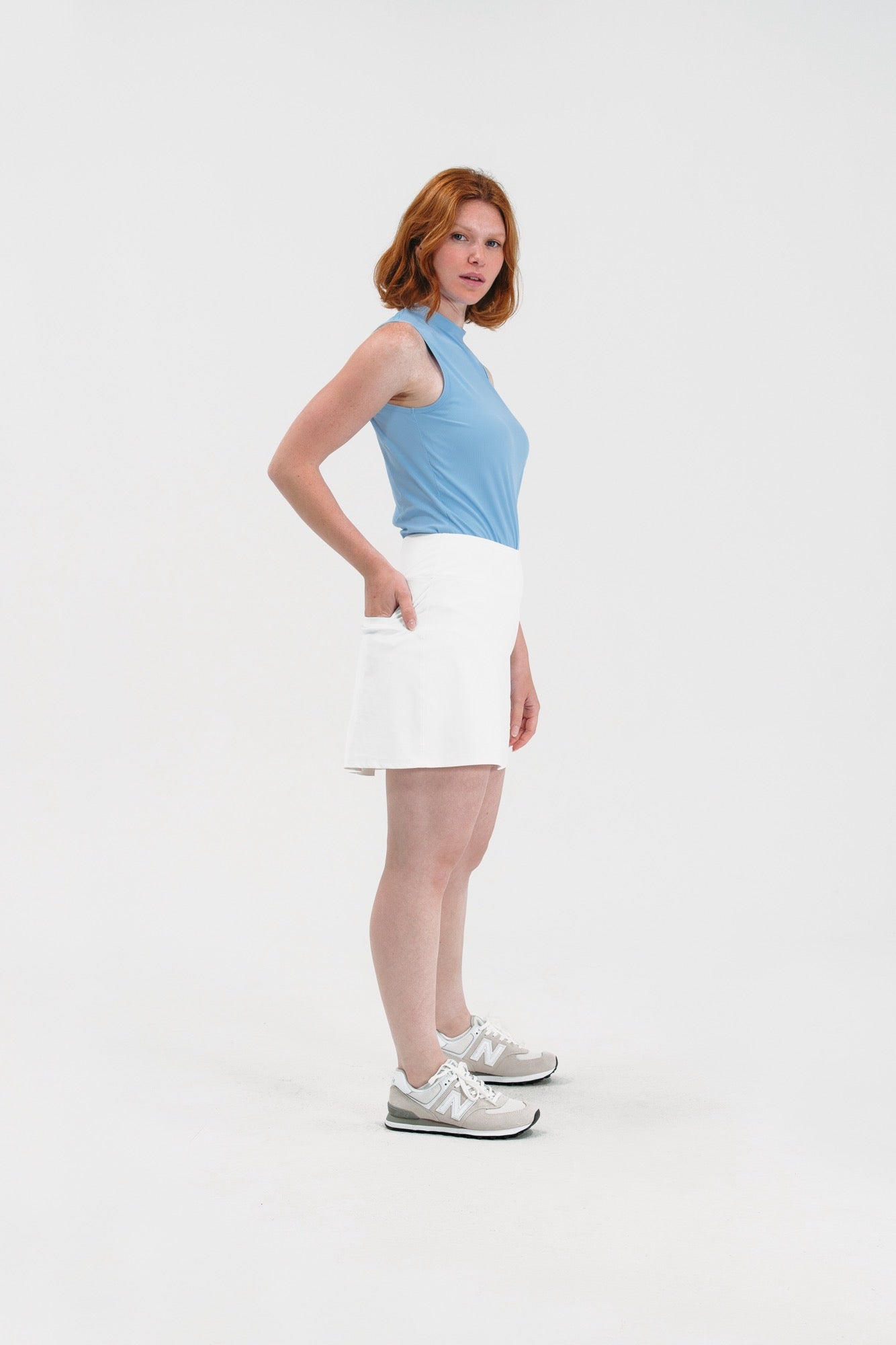 Rib SL Mock Neck Top