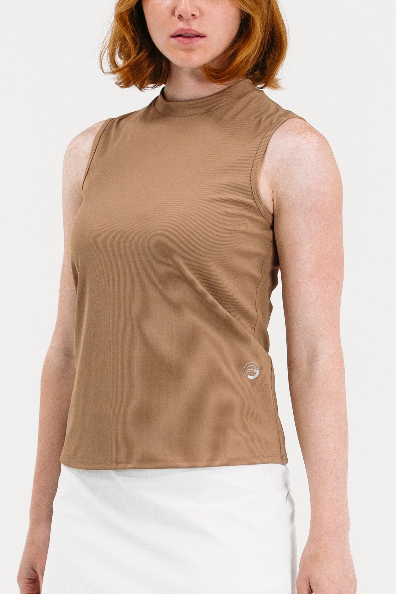 Rib SL Mock Neck Top