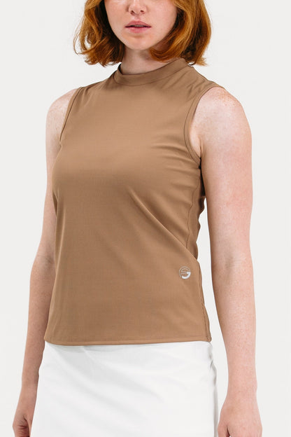 Rib SL Mock Neck Top