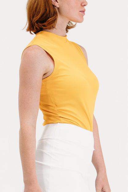 Rib SL Mock Neck Top