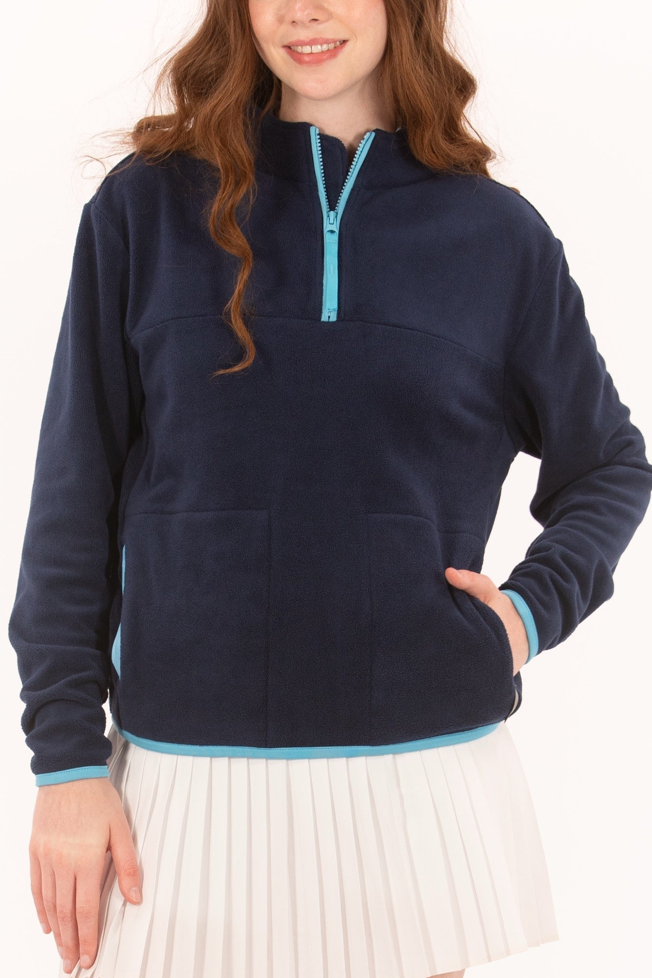 Stretch Fleece Pullover