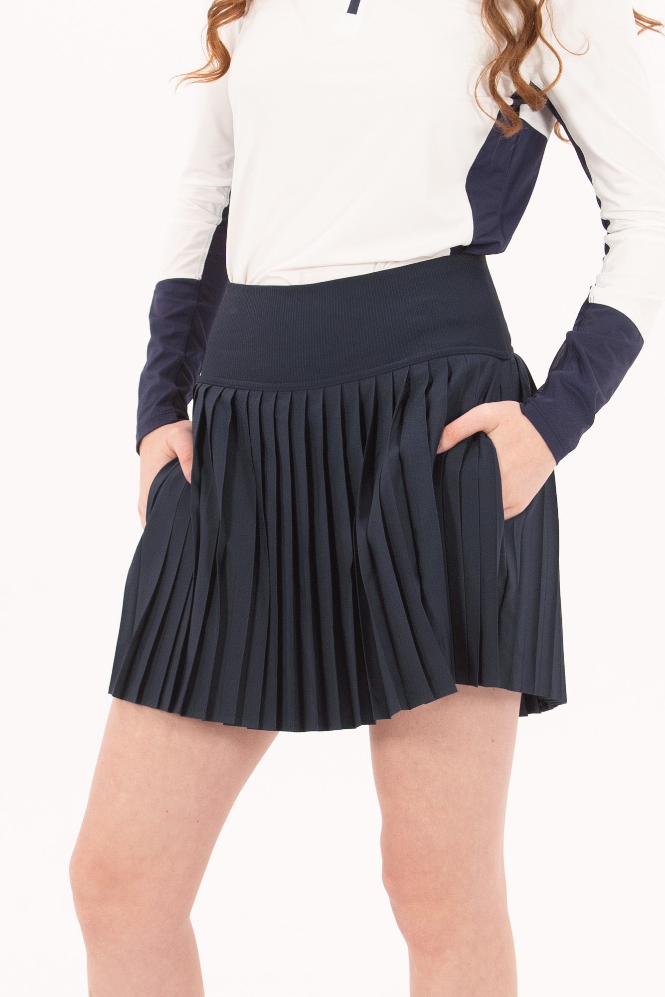 Pleated Performance Skirt