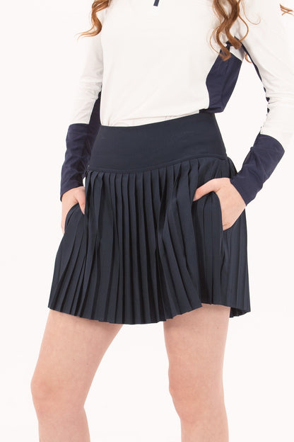 Pleated Performance Skirt