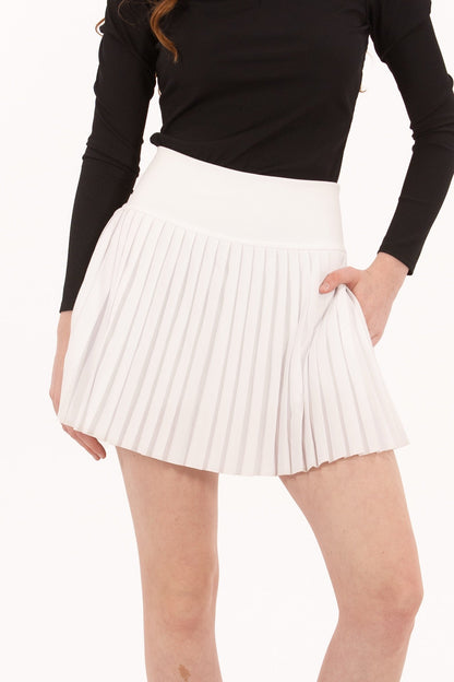 Pleated Performance Skirt
