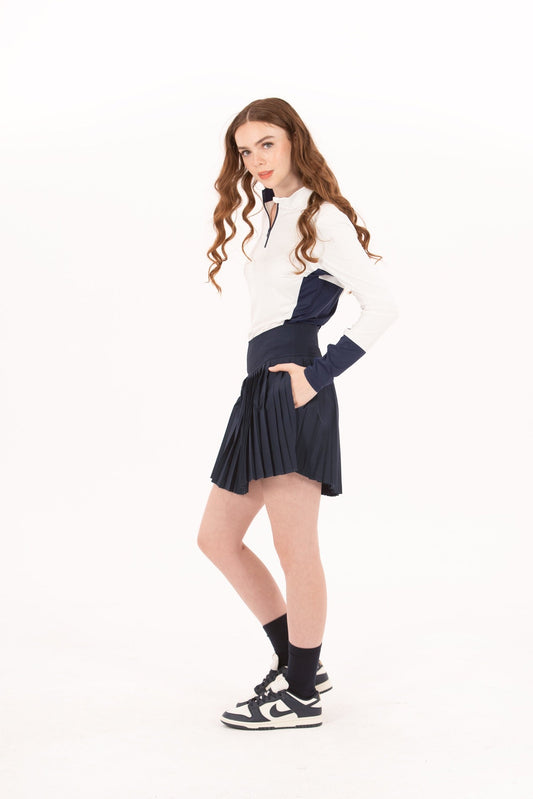 Pleated Performance Skirt