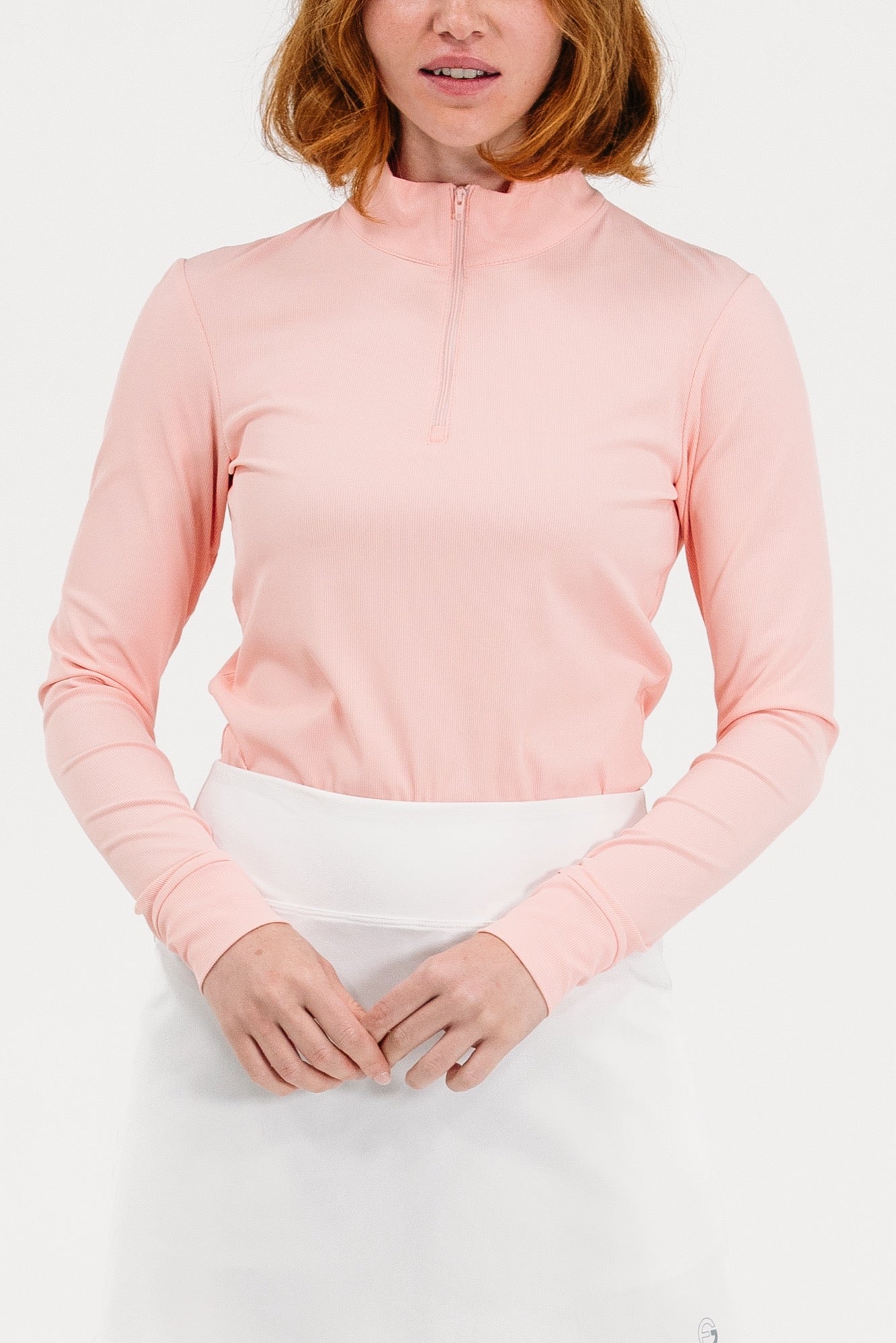 Rib Quarter Zip