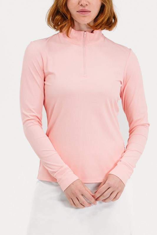 Rib Quarter Zip