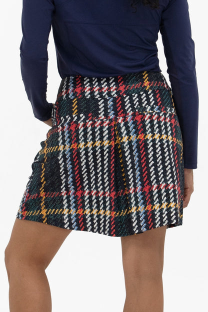Plaid Print Skirt
