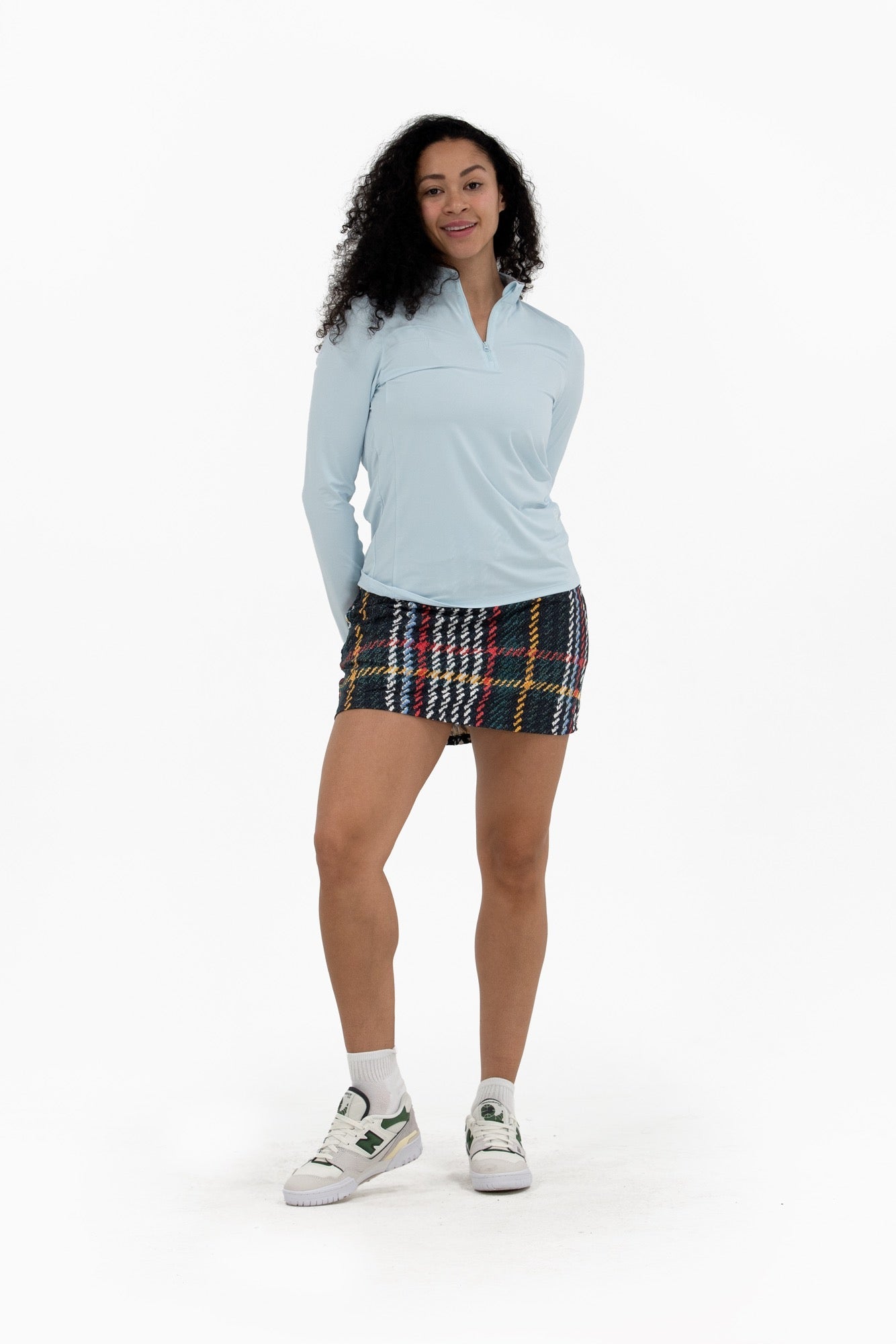 Plaid Print Skirt