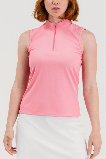 Rib SL Zip Polo