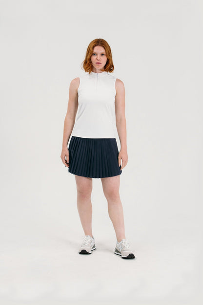 Rib SL Zip Polo