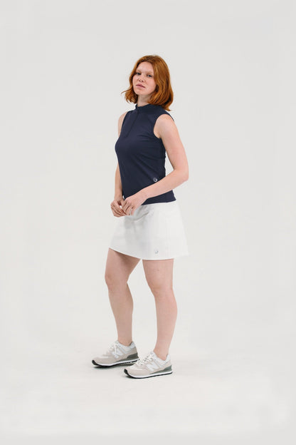 Rib SL Zip Polo