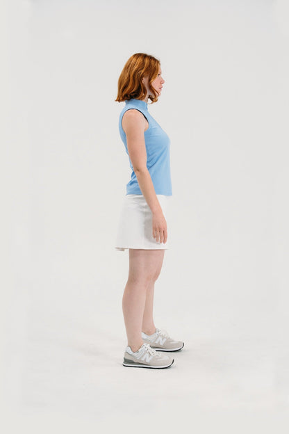 Rib SL Zip Polo
